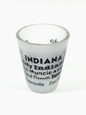Indiana Shot Glass - Souvenir - Collectible